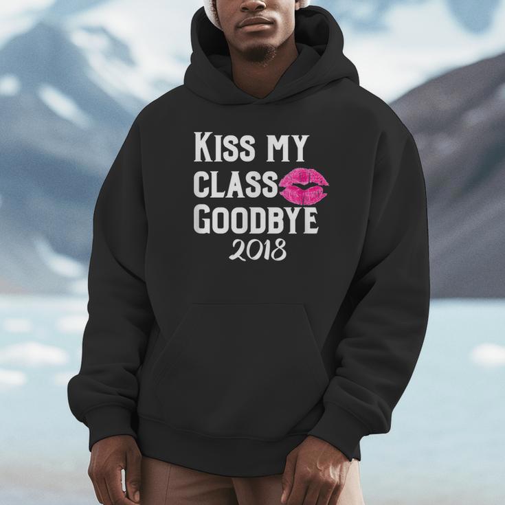 Sen18r Shirt Senior 2018 Graduation Kiss Lips Unisex Hoodie