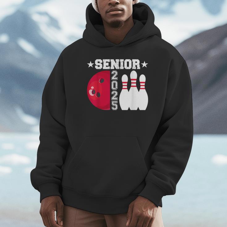 Senior 2025 Bowling Player Class Of 2025 Graduation Seniors Unisex Hoodie