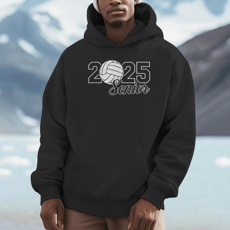 Senior 2025 Volleyball Mom High School Graduation Outfit Pro Unisex Hoodie