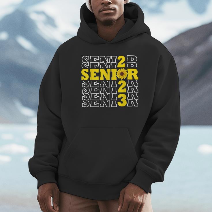 Senior Class Of 2023 Sunflower Graduation Seniors 23 Unisex Hoodie