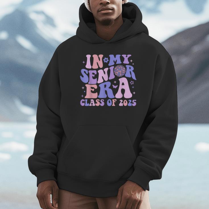 In My Senior Era Class Of 2025 Groovy Senior 2025 Graduation Unisex Hoodie