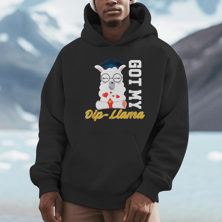 Senior Graduation TShirt 2019 Got My Dip-Llama Diploma Shirt Unisex Hoodie