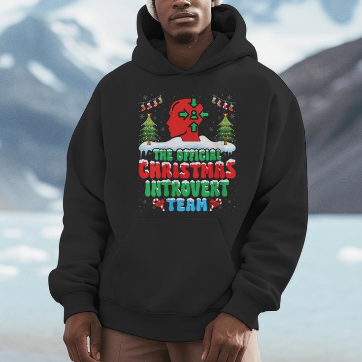 Snow Christmas Introvert Team Introverted Introvert Xmas Unisex Hoodie Snow Christmas Introvert Team Introverted Introvert Xmas Unisex Hoodie
