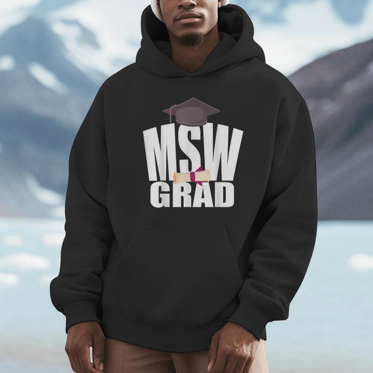 Social Work MSW Graduation Masters Degree Worker 2020 Unisex Hoodie