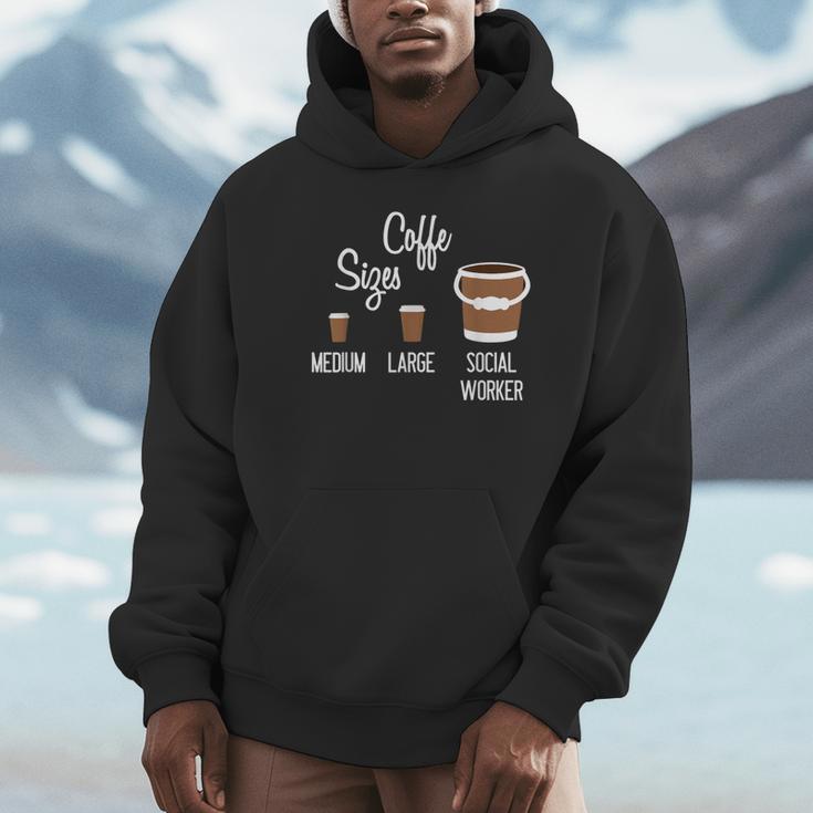Social Work s Coffee Graduation Social Worker Unisex Hoodie