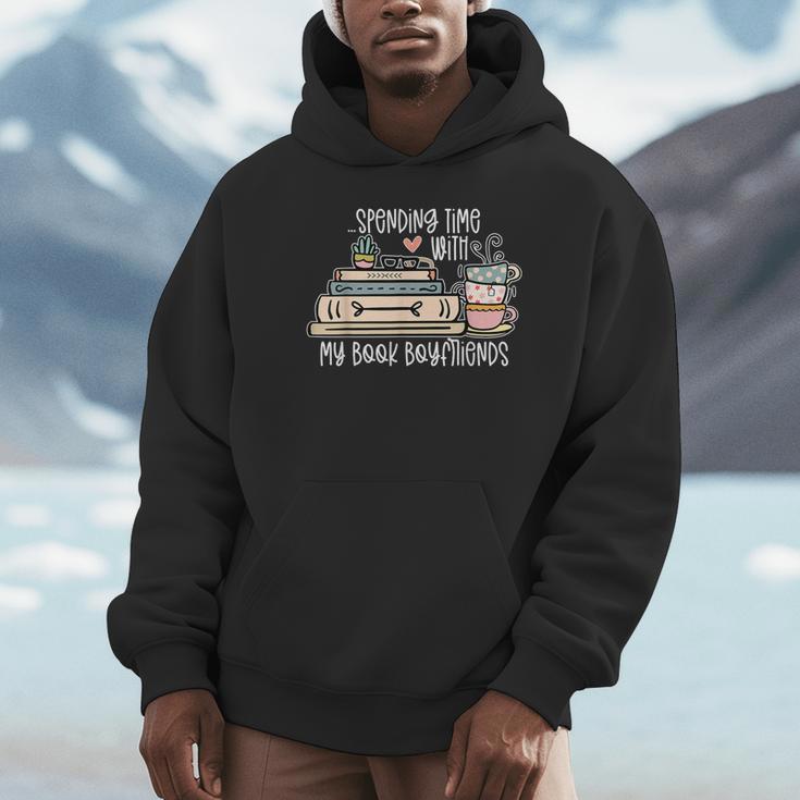Spending Time With My Book Boyfriends Apparel Unisex Hoodie Spending Time With My Book Boyfriends Apparel Unisex Hoodie