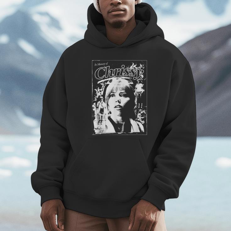 Stranger Things Hellfire Club Chrissy In Memory Of Unisex Hoodie