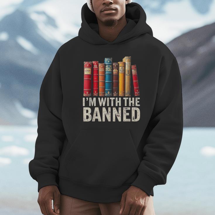 Support Banned Books Freedom I'm With The Banned Unisex Hoodie Support Banned Books Freedom I'm With The Banned Unisex Hoodie