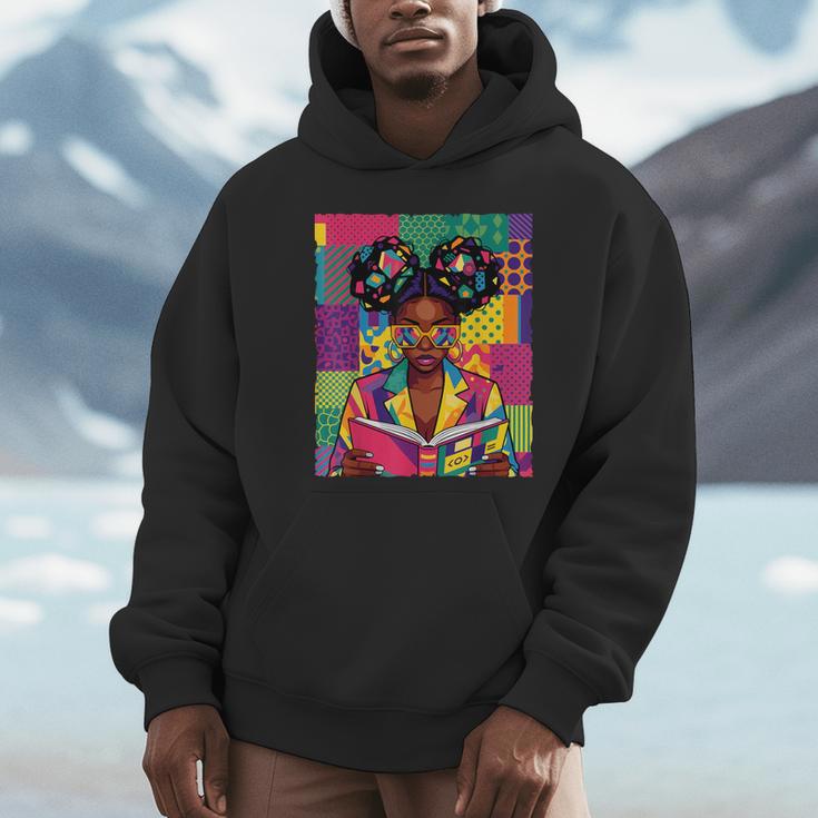 History Month Educated Black Women Girls Reading Book Unisex Hoodie History Month Educated Black Women Girls Reading Book Unisex Hoodie
