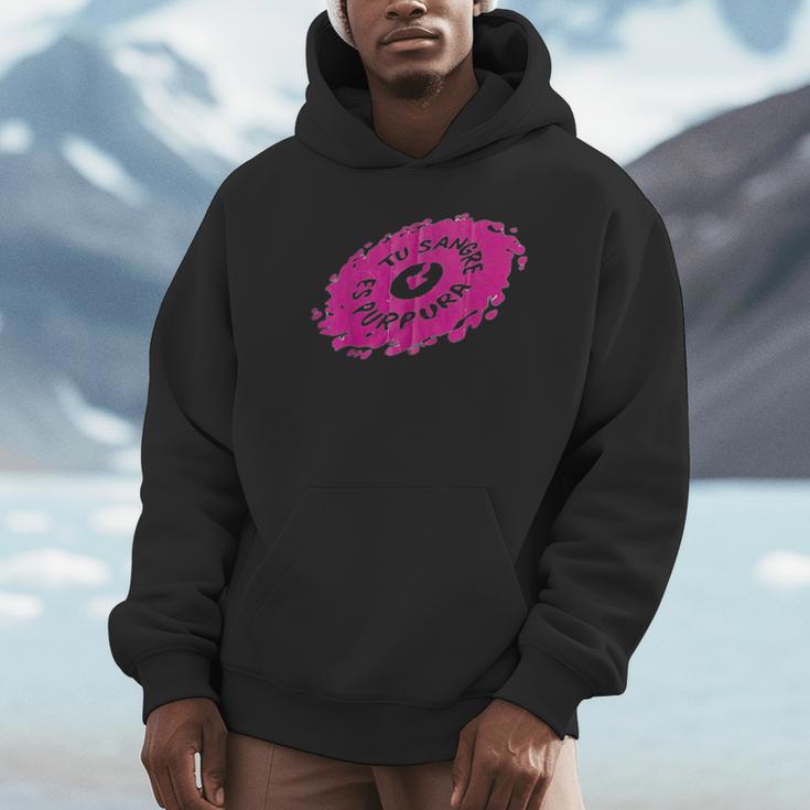 Tu Sangre Es Purpura Mexican Nostalgia Unisex Hoodie
