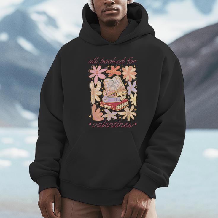 Valentine All Booked For Valentines Book Lovers Teacher Kids Unisex Hoodie Valentine All Booked For Valentines Book Lovers Teacher Kids Unisex Hoodie