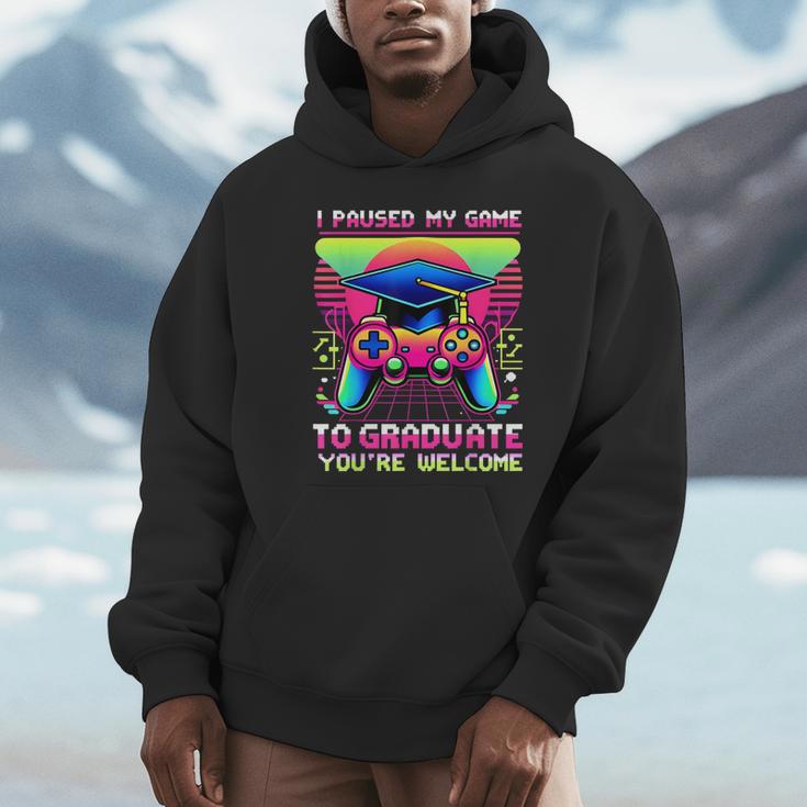 Video Gamer Graduate Graduation Grad Gaming Unisex Hoodie