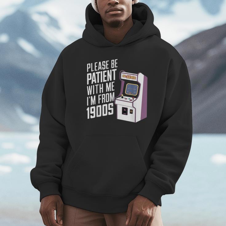 Vintage Gaming Please Be Patient With Me I'm From The 1900s Unisex Hoodie Vintage Gaming Please Be Patient With Me I'm From The 1900s Unisex Hoodie