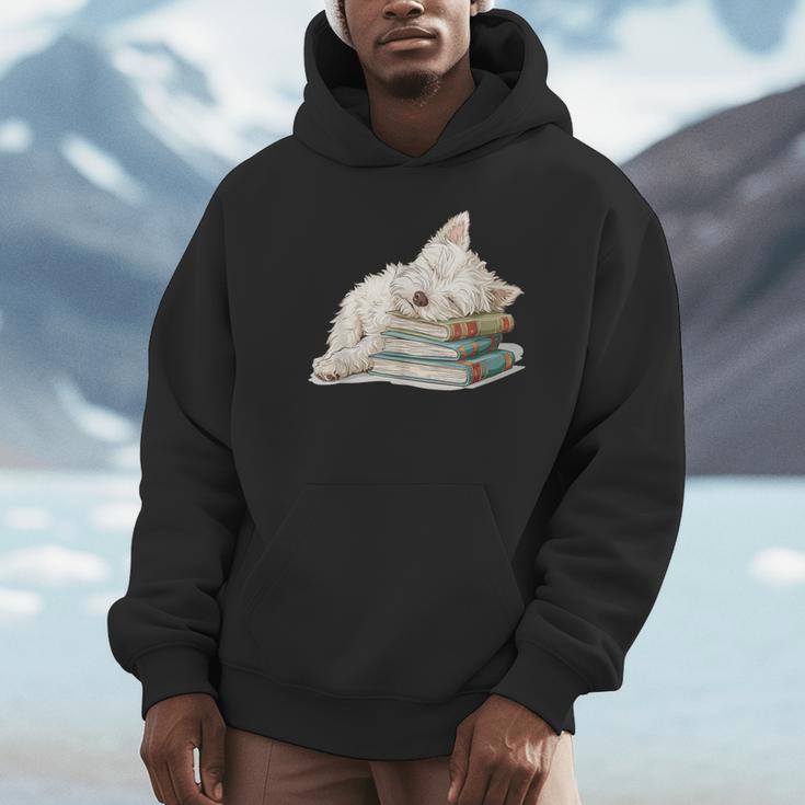 West Highland Terrier Books Dog Breed Westie For Men Women Girls Kids Unisex Hoodie