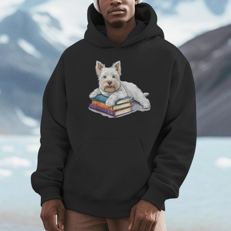 West Highland Terrier Books Dog Breed Westie Unisex Hoodie