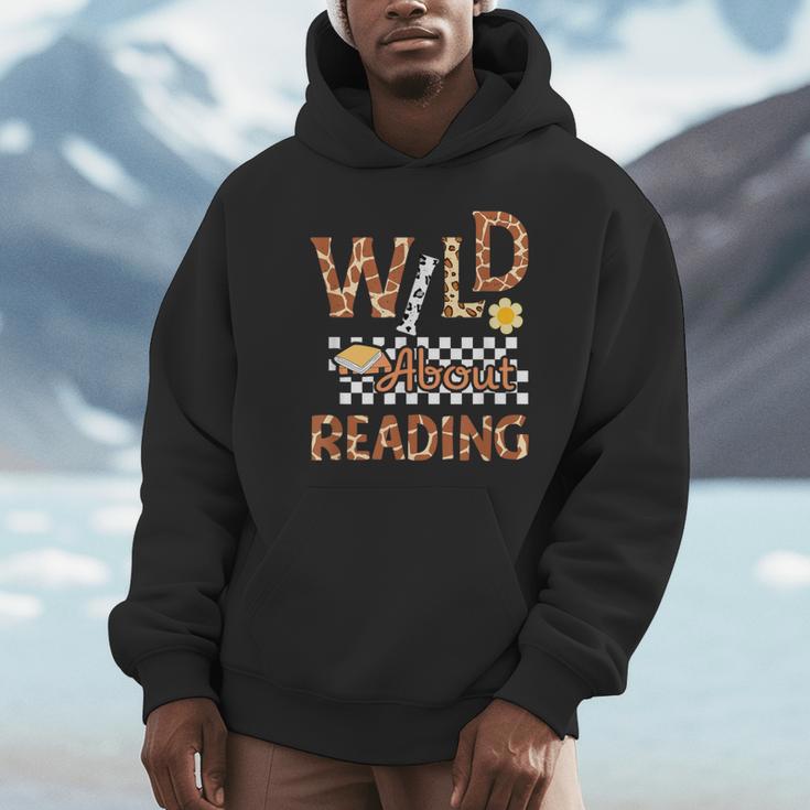 Wild About Reading Teacher Reading Books Back To School Unisex Hoodie Wild About Reading Teacher Reading Books Back To School Unisex Hoodie