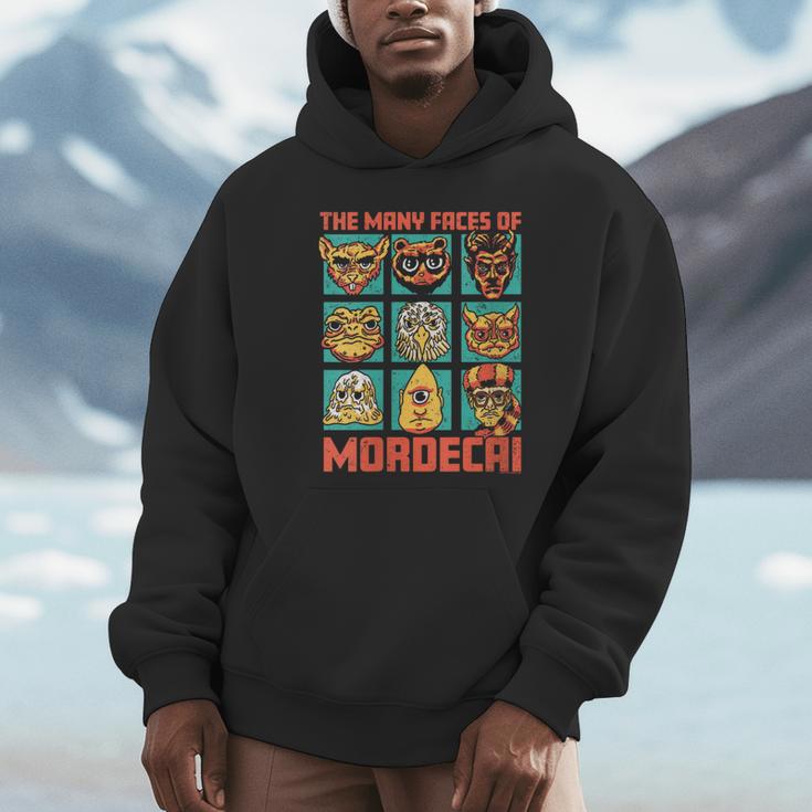 Women's DCC Many Faces Of Mordecai Grid Gamer Series Book Unisex Hoodie Women's DCC Many Faces Of Mordecai Grid Gamer Series Book Unisex Hoodie