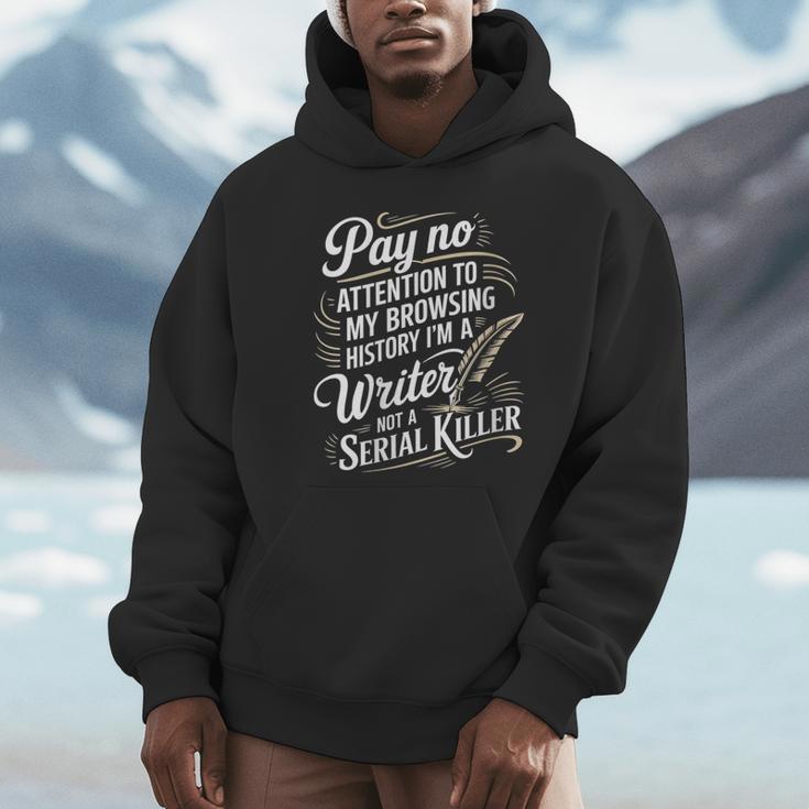 Women's I'm A Book Writer Author Book Writing Novelist Unisex Hoodie