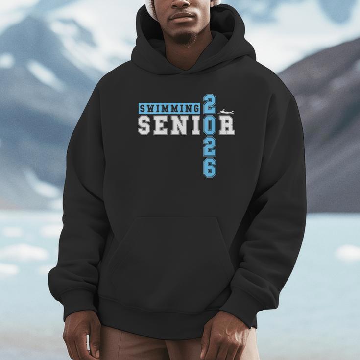 Women's Swimming Senior Night Swim Senior 2026 Graduation 39 Unisex Hoodie