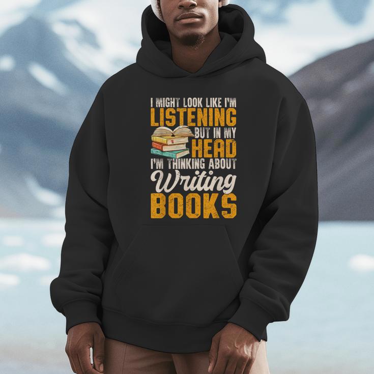 Writer Book Published Author Writers Men Women Unisex Hoodie