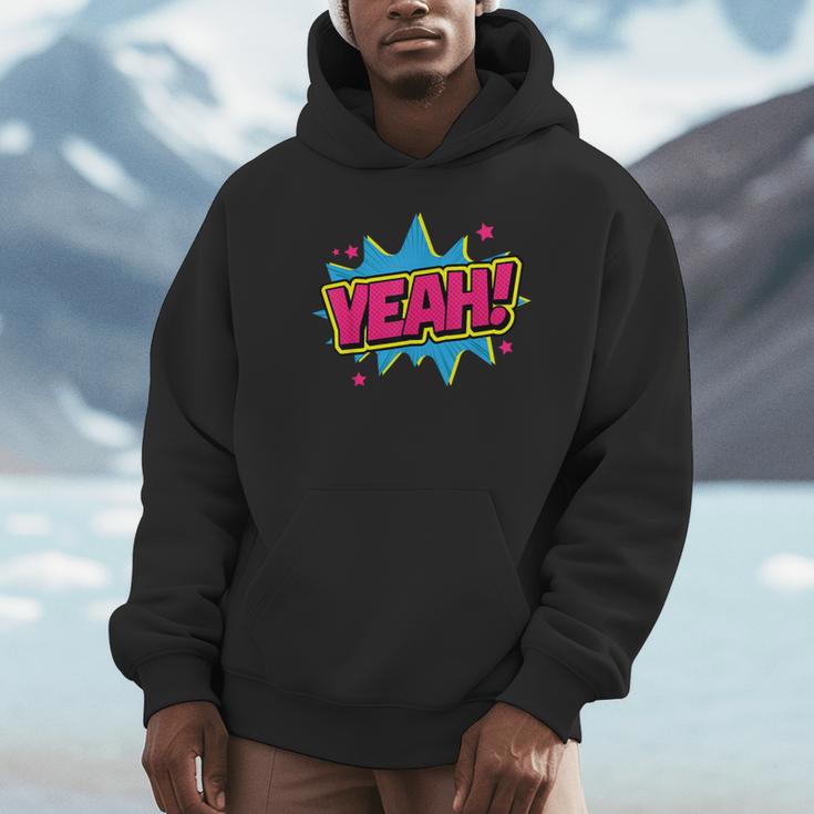 Yeah Comic Comic Book Graphic Unisex Hoodie Yeah Comic Comic Book Graphic Unisex Hoodie