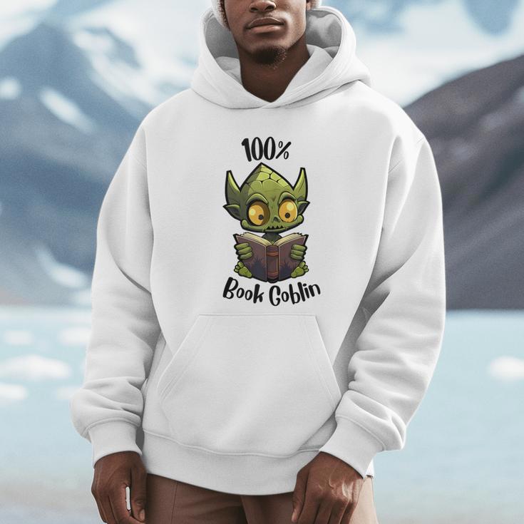 100 Book Goblin Cute Book Reader And Library Lover Unisex Hoodie 100 Book Goblin Cute Book Reader And Library Lover Unisex Hoodie