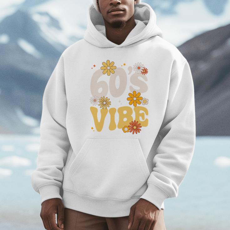 60's Vibe Vintage Nostalgia Mixtape Era 1960s Party Groovy Unisex Hoodie