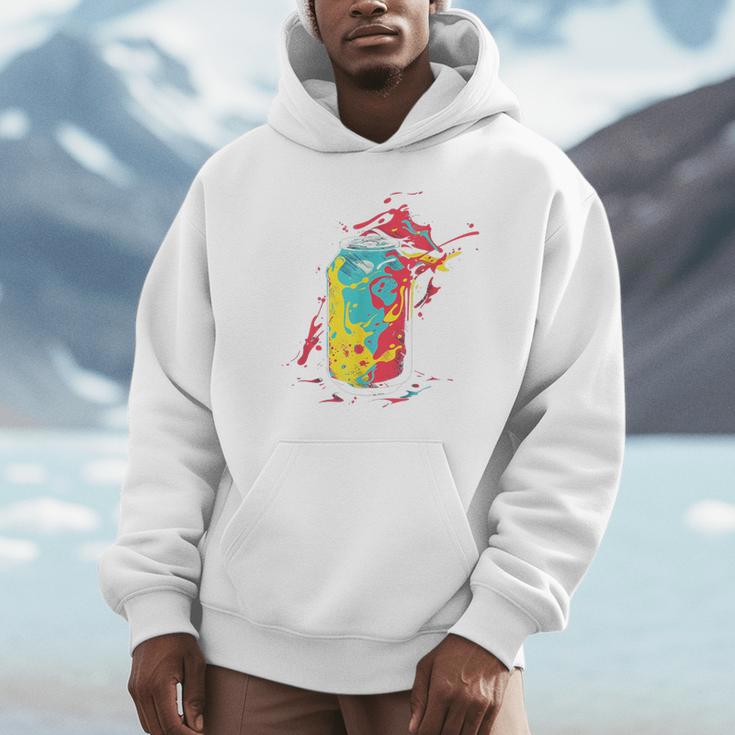 80s Nostalgia Soda Can Unisex Hoodie