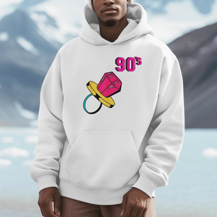 90’s Ring Retro Nostalgia Colorful Throwback Unisex Hoodie