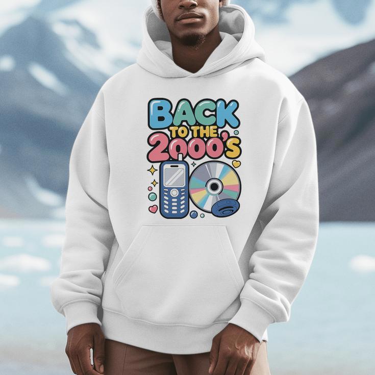Back To The 2000s Retro Nostalgia Premium Tri-Blend Unisex Hoodie