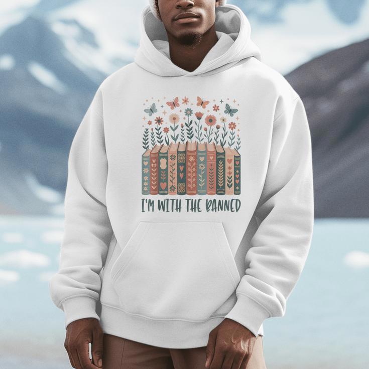 Im With The Banned Book Readers Librarian Read Banned Books Unisex Hoodie Im With The Banned Book Readers Librarian Read Banned Books Unisex Hoodie