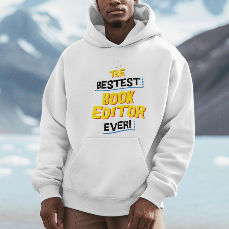 Best Book Editor Job Occupation Premium Tri-Blend Unisex Hoodie Best Book Editor Job Occupation Premium Tri-Blend Unisex Hoodie