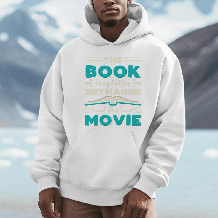 The Book Was Better Than The Movie Literary Library Bookworm Premium Tri-Blend Unisex Hoodie The Book Was Better Than The Movie Literary Library Bookworm Premium Tri-Blend Unisex Hoodie
