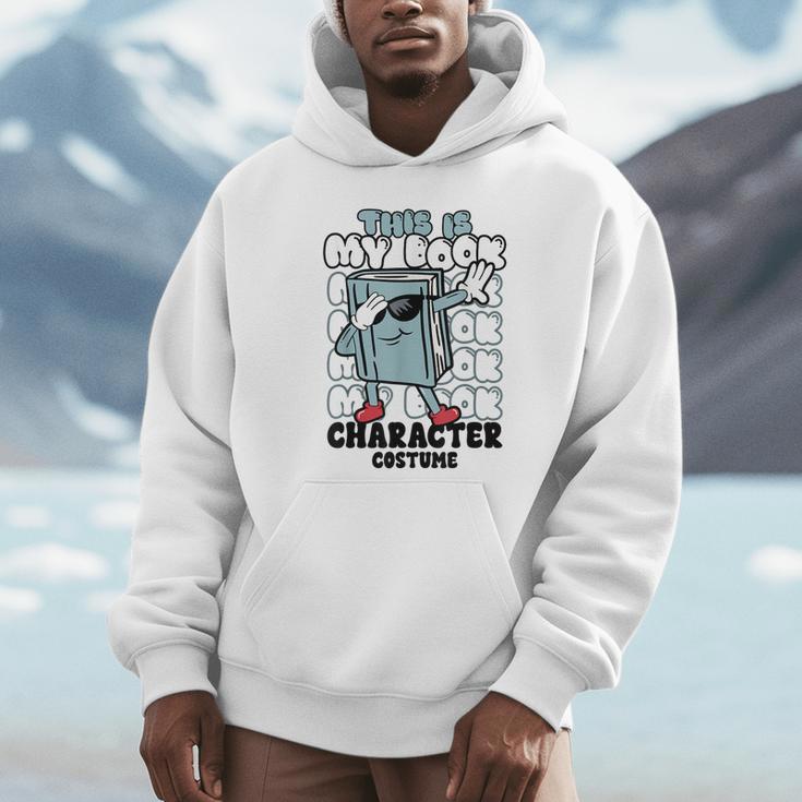 This Is My Book Character Costume Reading Book Lover Unisex Hoodie