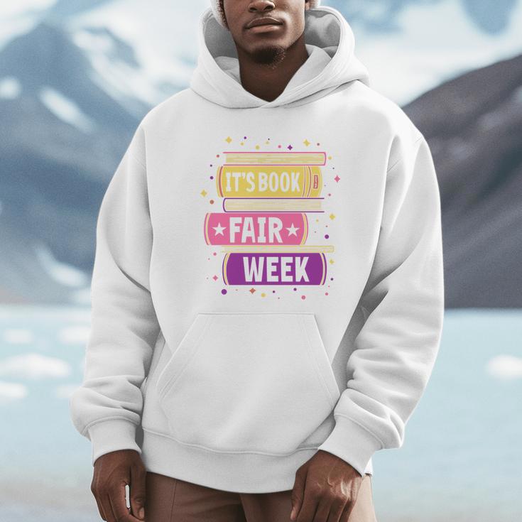 Book Fair Bookworm Library Its Book Fair Week Unisex Hoodie Book Fair Bookworm Library Its Book Fair Week Unisex Hoodie
