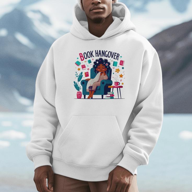 Book Lover Graphic Tee Book Hangover Premium Tri-Blend Unisex Hoodie