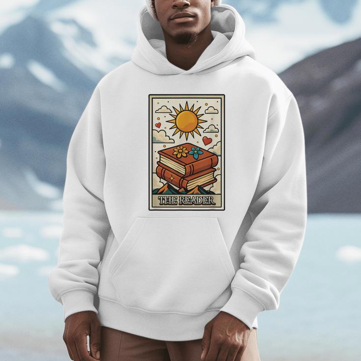 Book Reading Tarot Card The Reader Unisex Hoodie
