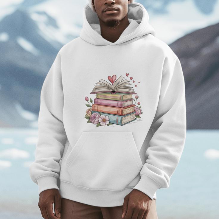 All Booked For Valentines Book Lover Romance Unisex Hoodie
