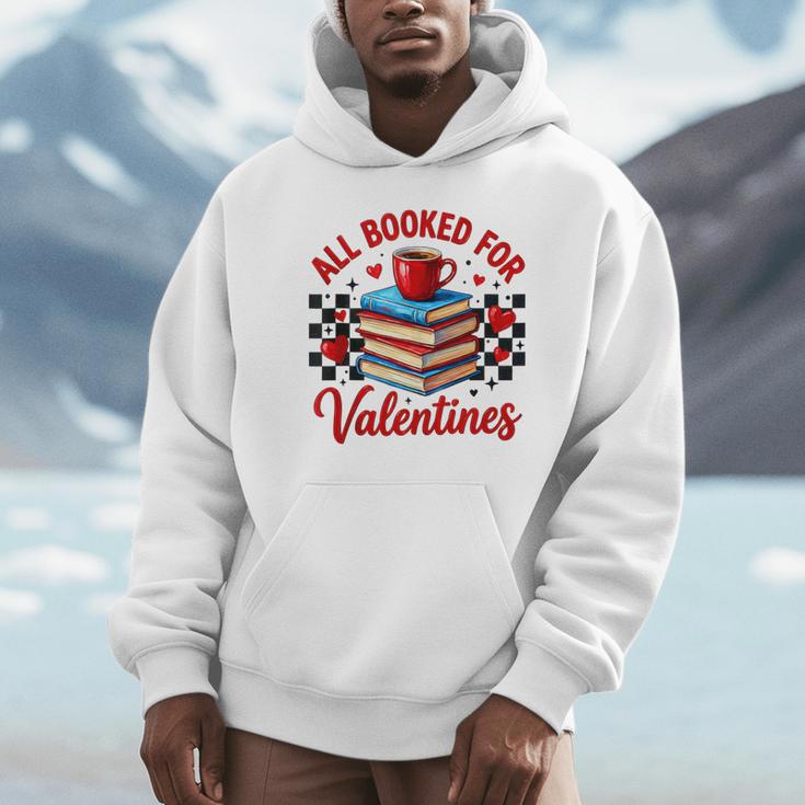 All Booked For Valentines Book Lovers Teacher Student Unisex Hoodie All Booked For Valentines Book Lovers Teacher Student Unisex Hoodie