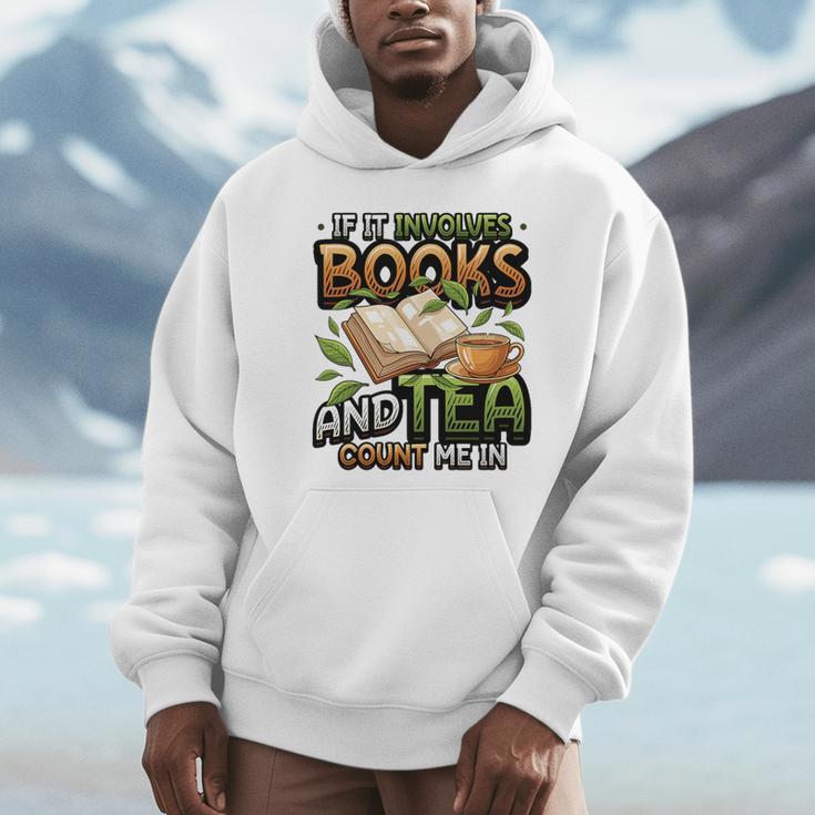Bookworm If It Involves Books And Tea Lover Reading Premium Tri-Blend Unisex Hoodie Bookworm If It Involves Books And Tea Lover Reading Premium Tri-Blend Unisex Hoodie
