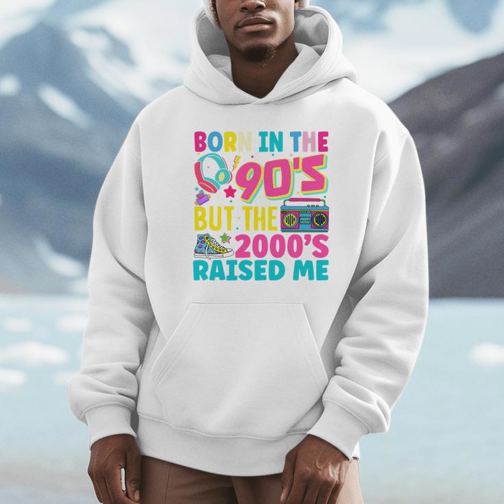 Born In The 90's But The 2000's Raised Me Y2K Nostalgia Unisex Hoodie Born In The 90's But The 2000's Raised Me Y2K Nostalgia Unisex Hoodie