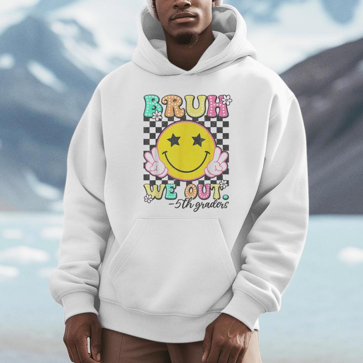 Bruh We Out 5th Graders Fifth Grade Graduation Class 2025 Unisex Hoodie