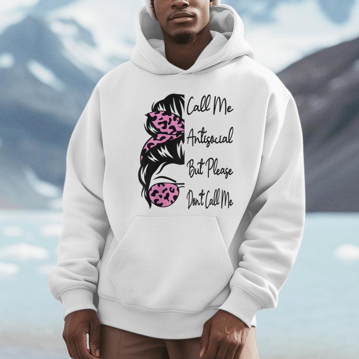 Call Me Antisocial But Please Don't Call Me Introvert Raglan Baseball Tee Unisex Hoodie Call Me Antisocial But Please Don't Call Me Introvert Raglan Baseball Tee Unisex Hoodie