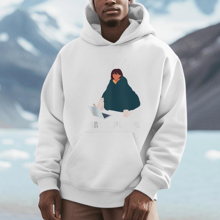 Can't Have Plans Introvert Staying Home Unisex Hoodie