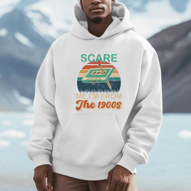 You Can't Scare Me I'm From The 1900s Retro Vintage Premium Tri-Blend Unisex Hoodie