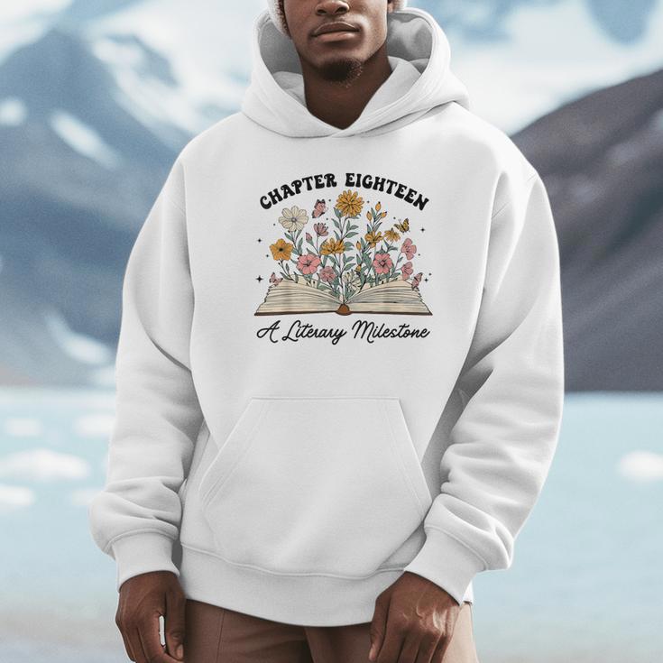 Chapter 18 A Literary Milestone 18th Birthday Book Lovers Unisex Hoodie