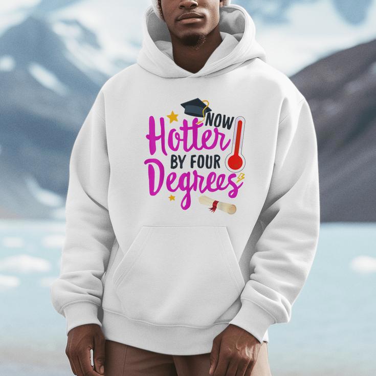 Class Of 2022 Four Degrees Hotter Graduation Day Master Grad Unisex Hoodie