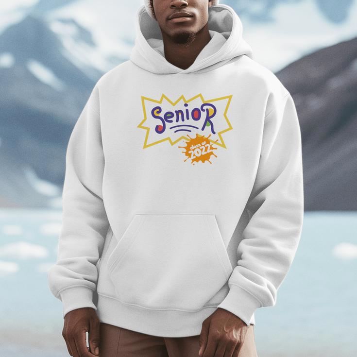 Class Of 2022 Senior Year 90's TV Style Graduation For Grad Unisex Hoodie