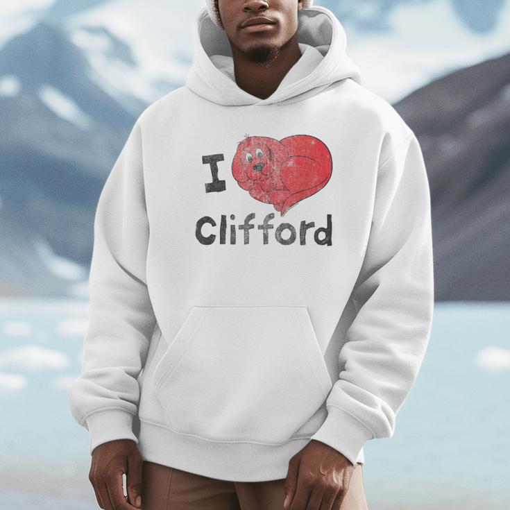 Clifford The Big Red Dog I Heart Clifford Childrens Books Unisex Hoodie