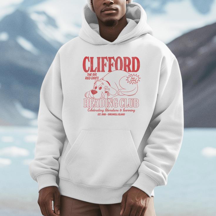 Clifford The Big Red Dog Reading Club Est 1988 Kids Books Unisex Hoodie